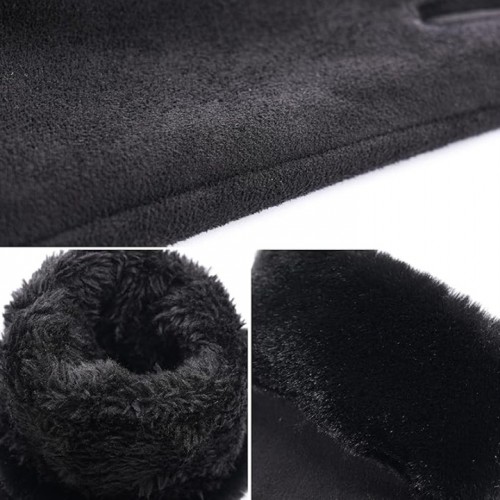 Lexnity Winter Gloves for Women, Stretch Fleece Gloves with Touchscreen, Thermal Knit Lining Warm Gloves for Cold Weather(Black)